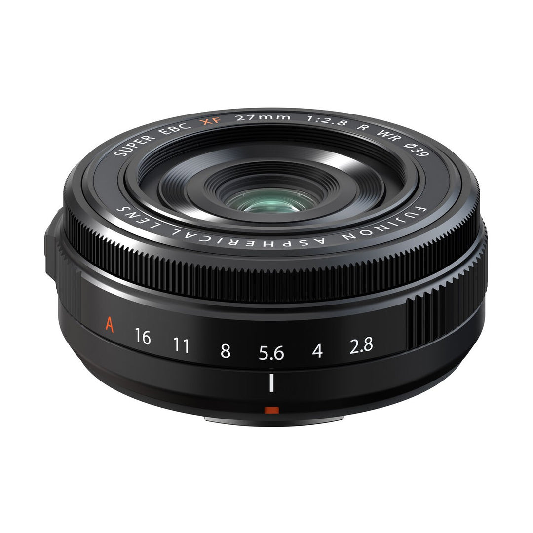 Fujifilm XF 27mm f/2.8 R WR Lens (Black) - front