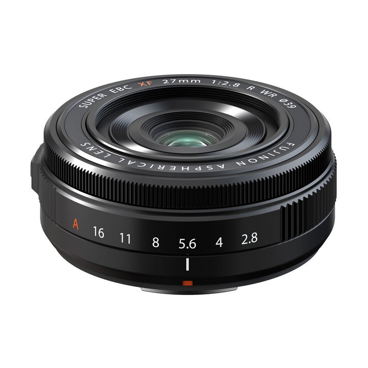 Fujifilm XF 27mm f/2.8 R WR Lens (Black) - front