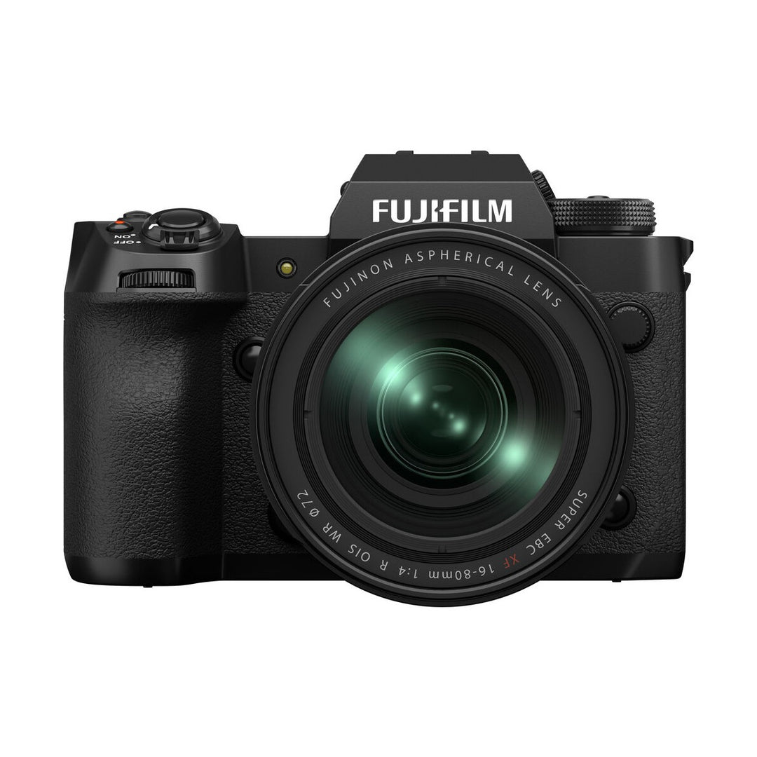 Fujifilm X-H2 Mirrorless Camera with 16-80mm Lens (Black) - front
