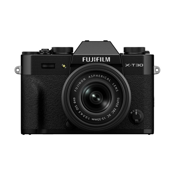 Fujifilm X-T30 III Mirrorless Camera with 13-33mm Lens (Black) - front