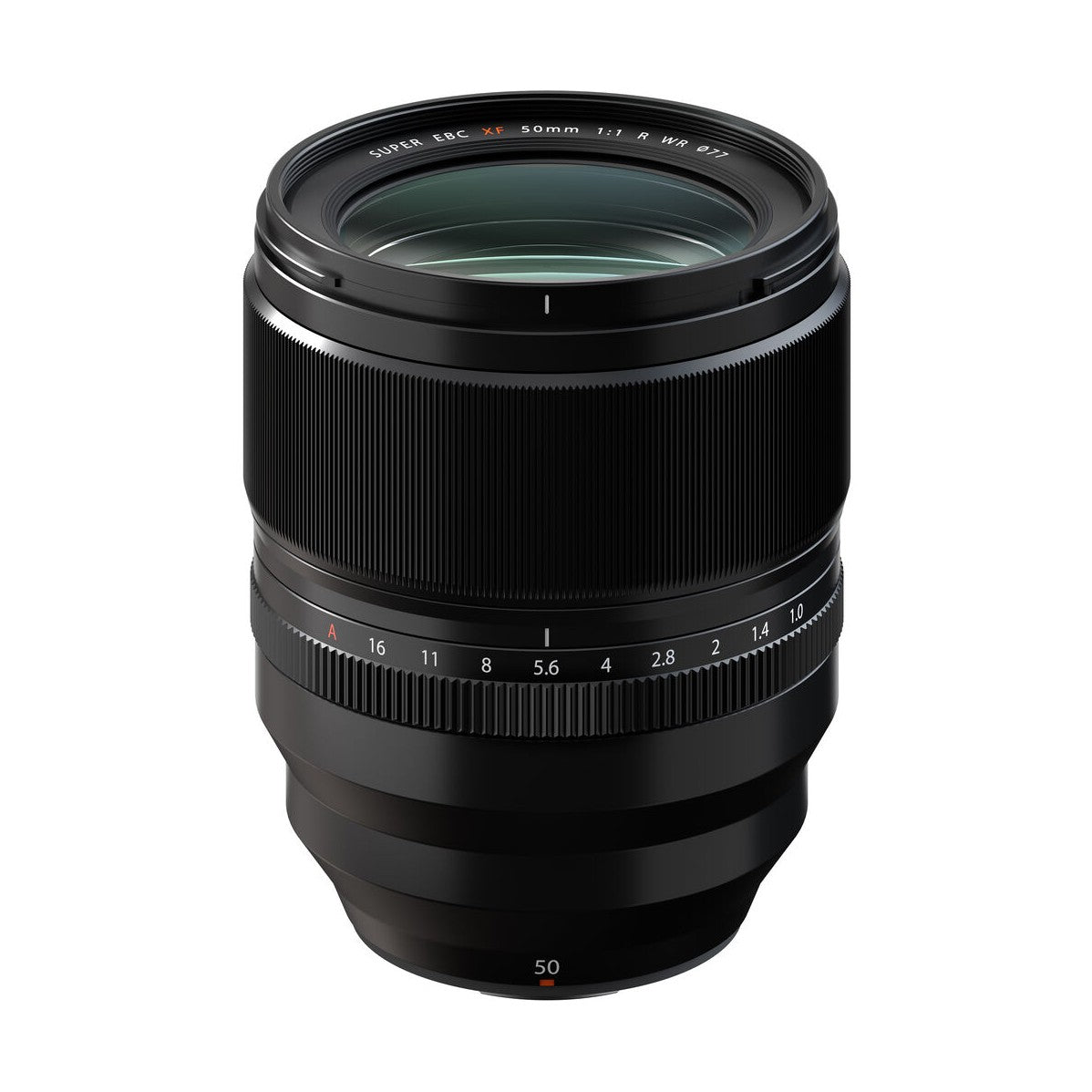 Fujifilm XF 50mm f/1.0 R WR Lens (Black) - front