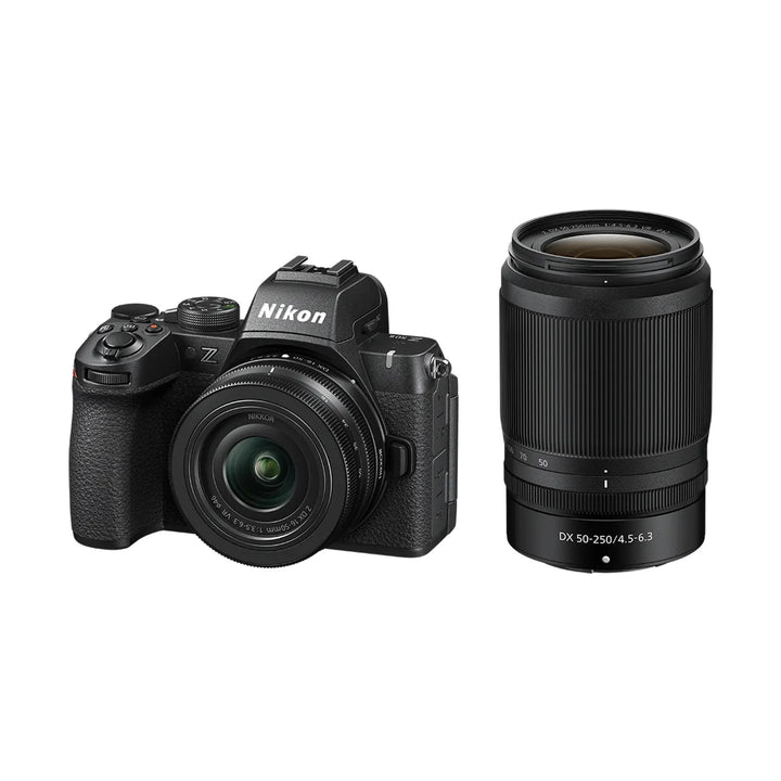 ClubCamera.com Nikon Z50II mirrorless camera dual lens kit with 16-50mm and 50-250mm VR zooms