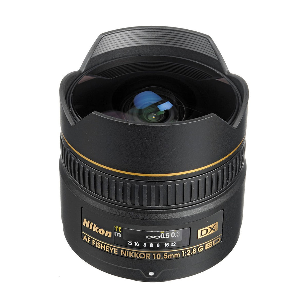 Nikon AF DX Fisheye-Nikkor 10.5mm f/2.8G ED Lens - front
