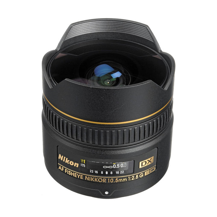 Nikon AF DX Fisheye-Nikkor 10.5mm f/2.8G ED Lens - front