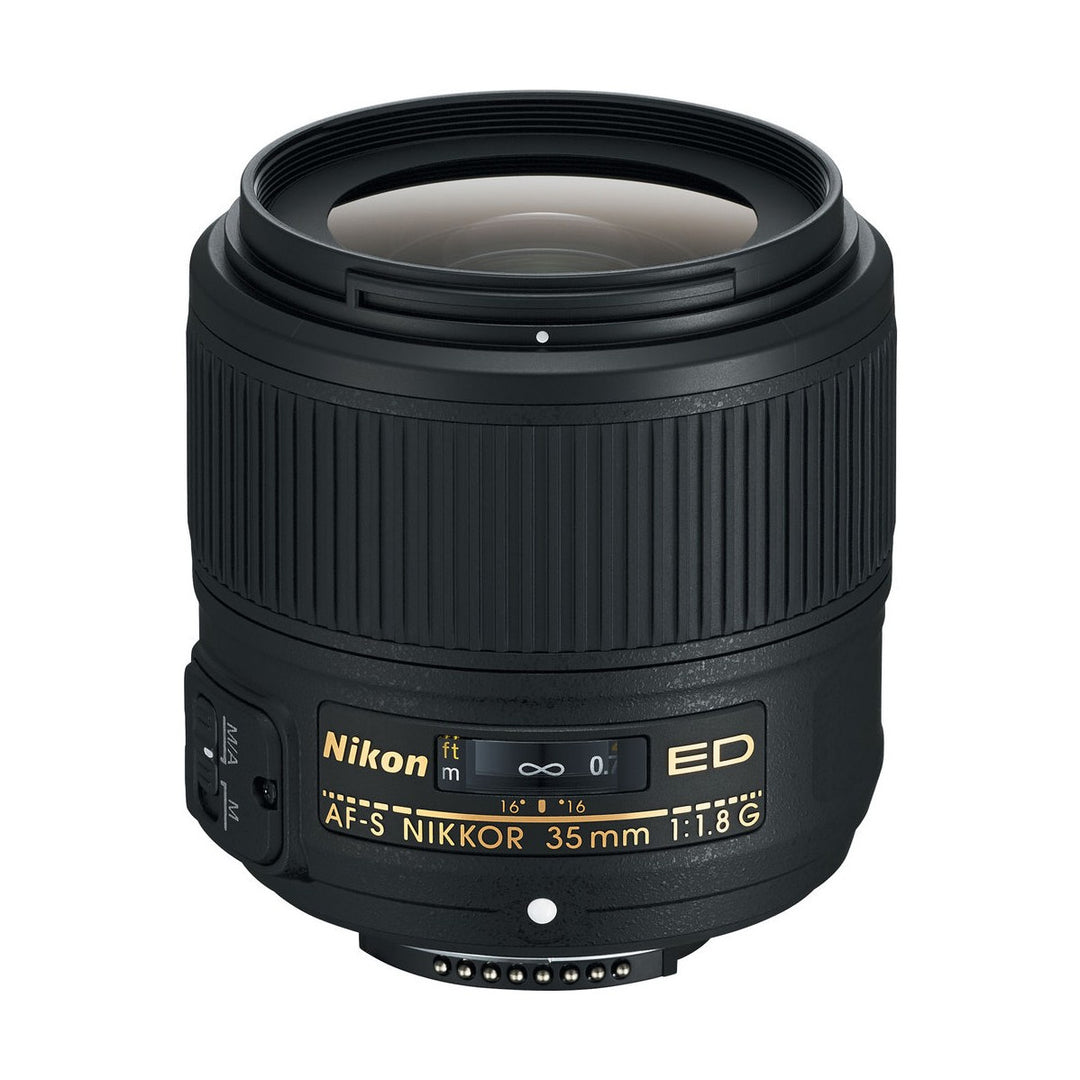 Nikon AF-S Nikkor 35mm f/1.8G ED Lens - front