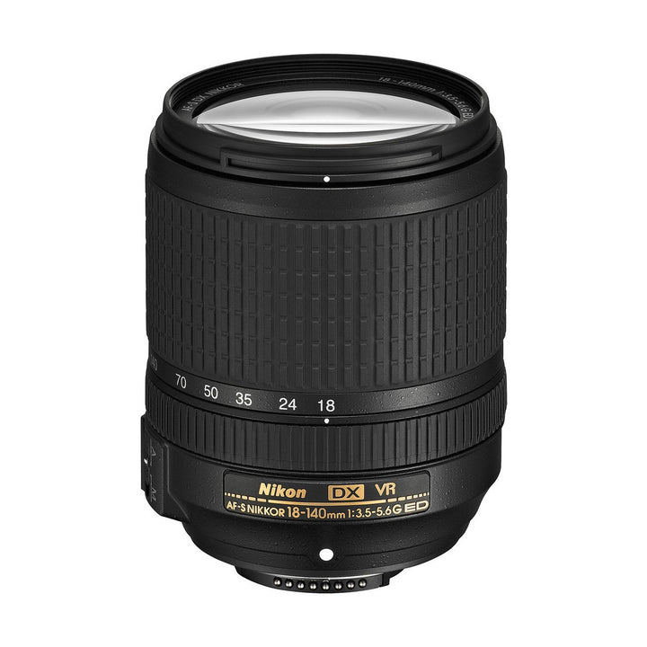Nikon AF-S DX Nikkor 18-140mm f/3.5-5.6G ED VR Lens - front