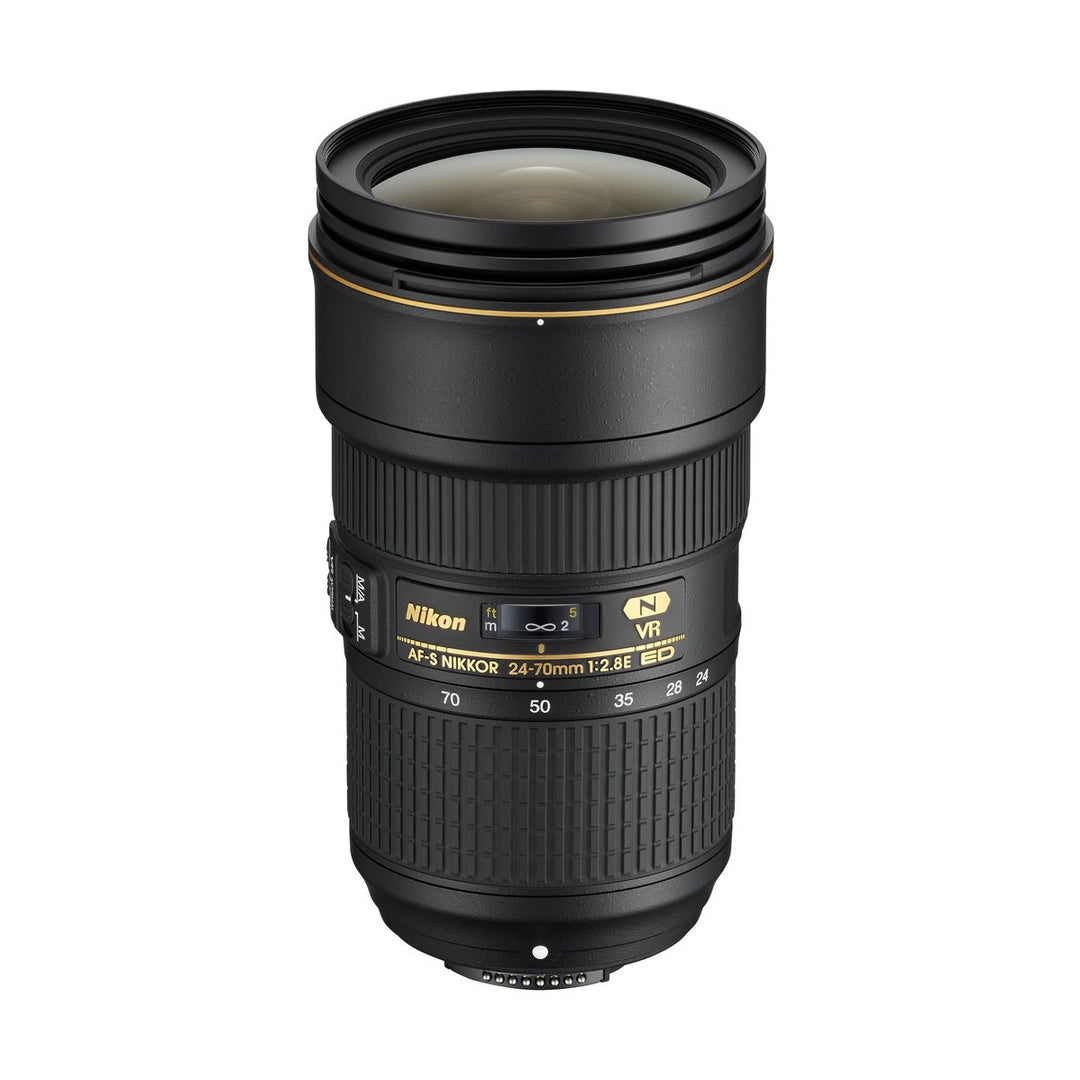 Nikon AF-S Nikkor 24-70mm f/2.8E ED VR Lens - front