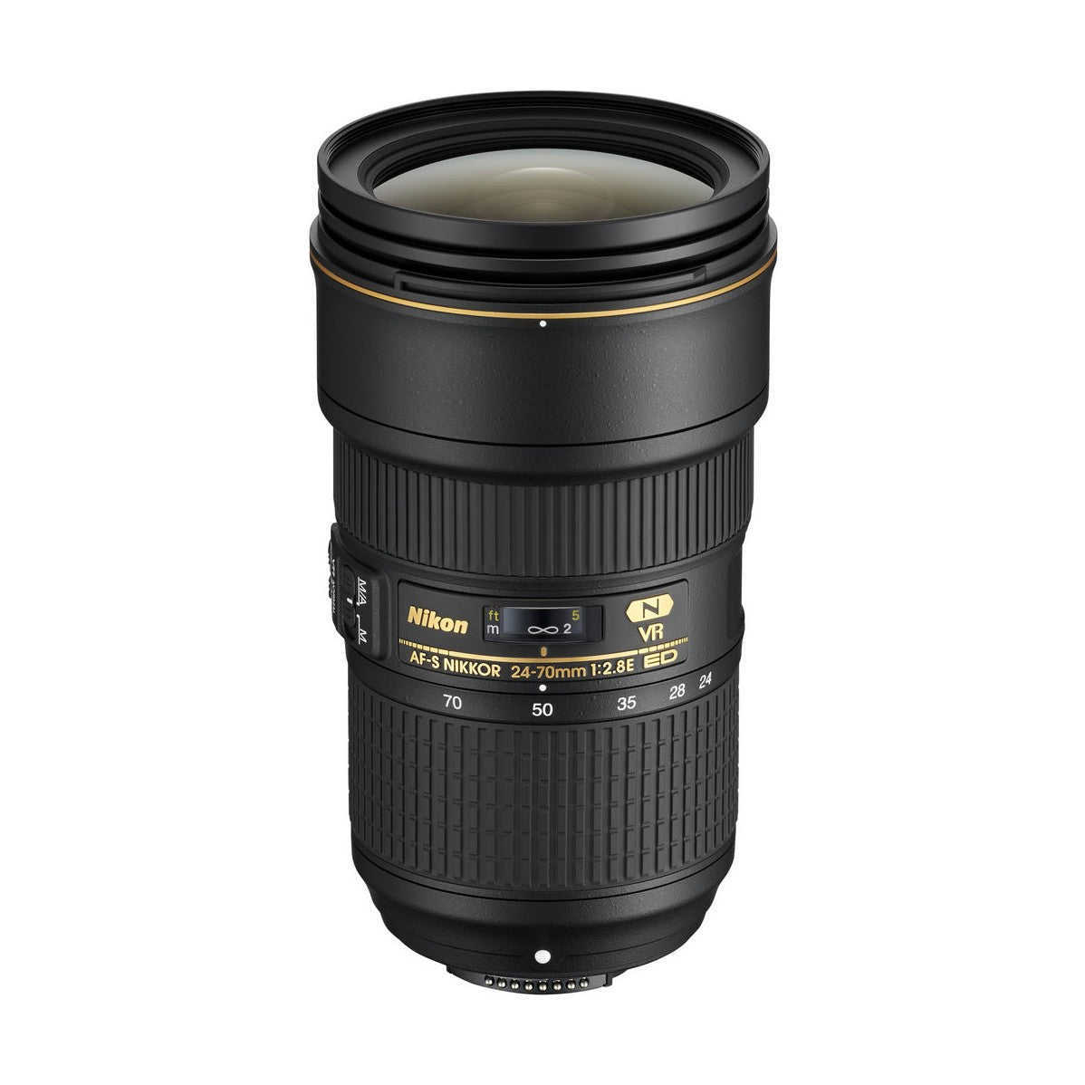 Nikon AF-S Nikkor 24-70mm f/2.8E ED VR Lens - front