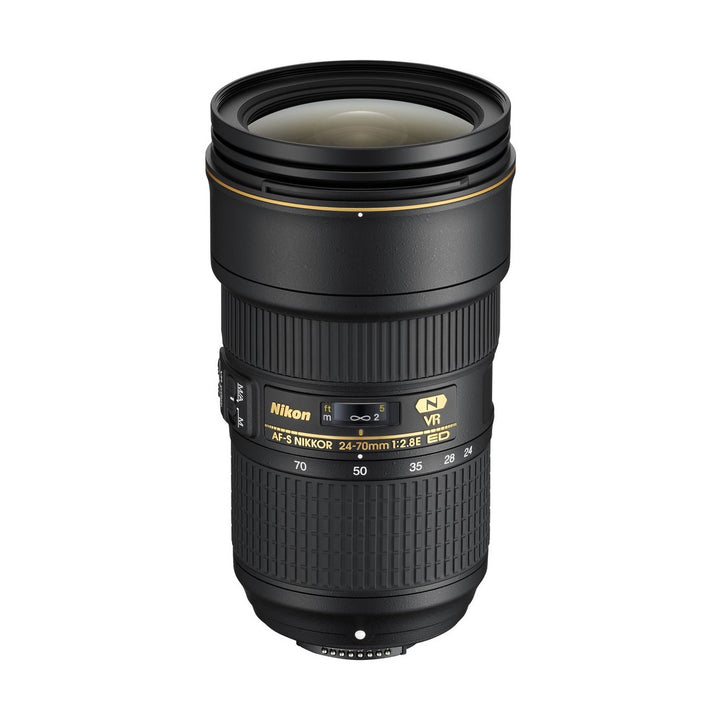 Nikon AF-S Nikkor 24-70mm f/2.8E ED VR Lens - front