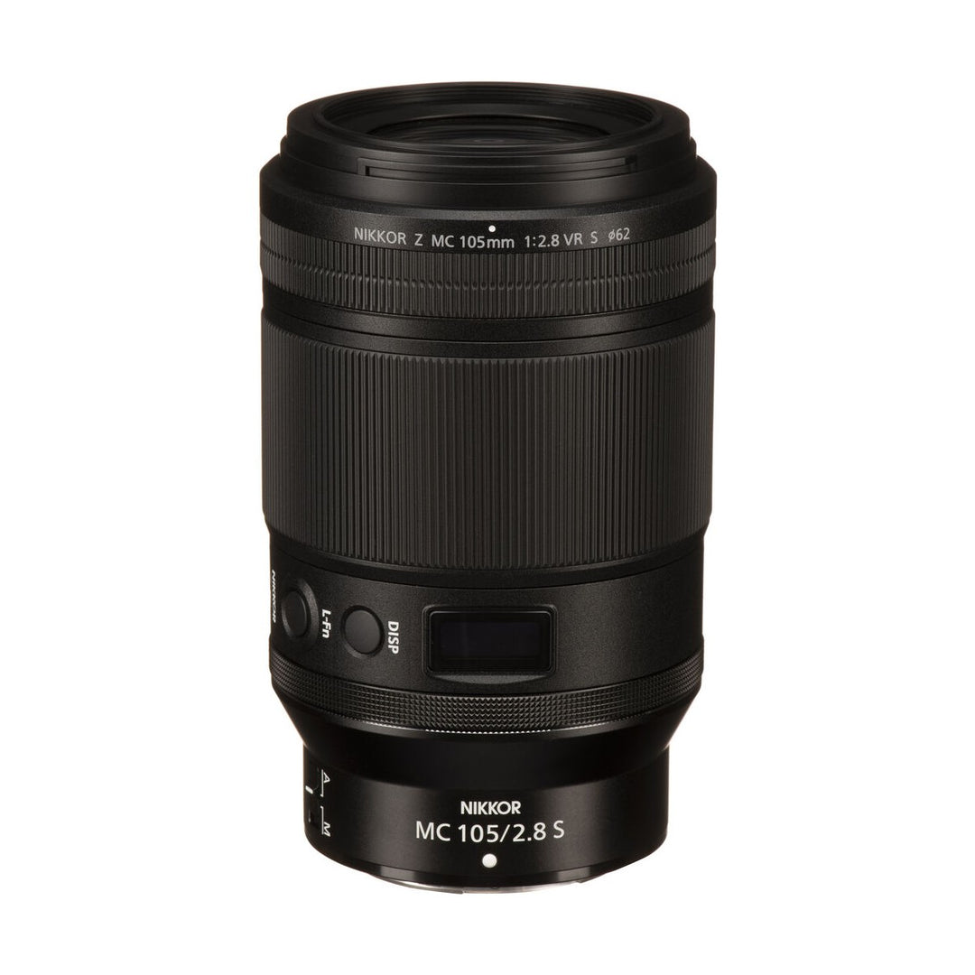 Nikon NIKKOR Z MC 105mm f/2.8 VR S Macro Lens - front