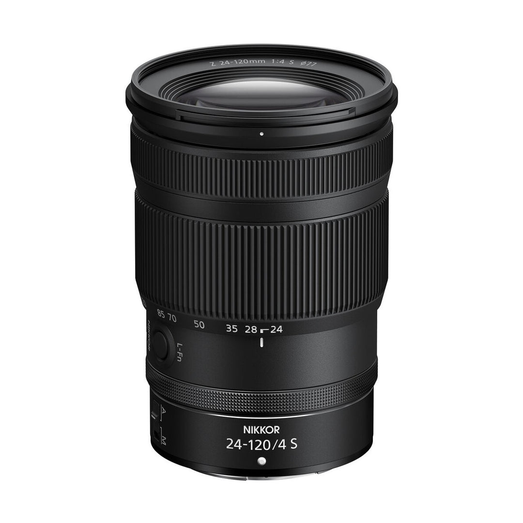 Nikon NIKKOR Z 24-120mm f/4 S Lens (White Box) - front