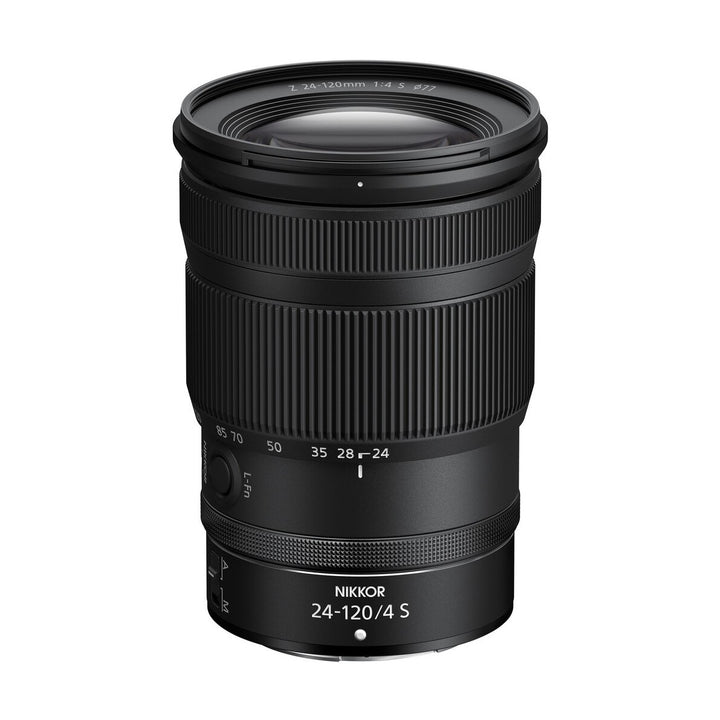 Nikon NIKKOR Z 24-120mm f/4 S Lens (White Box) - front