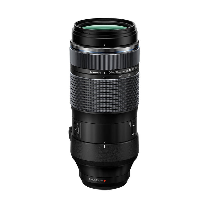 Olympus M.Zuiko ED 100-400mm f/5-6.3 IS Lens (Black) - front