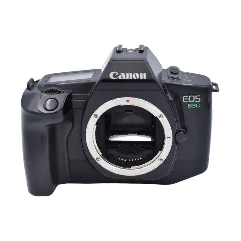 Canon EOS 630 black film SLR camera body only with EF lens mount at ClubCamera.com