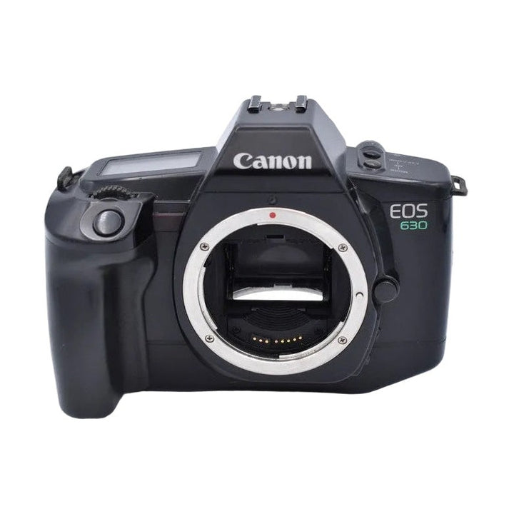 Canon EOS 630 black film SLR camera body only with EF lens mount at ClubCamera.com