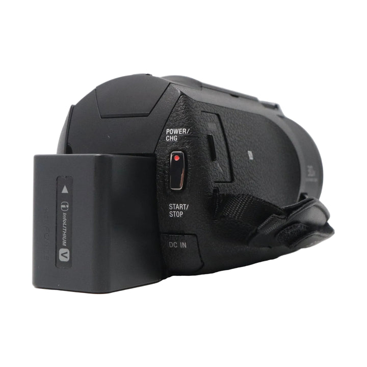 Sony FDR-AX45 4K Handycam Camcorder - rear
