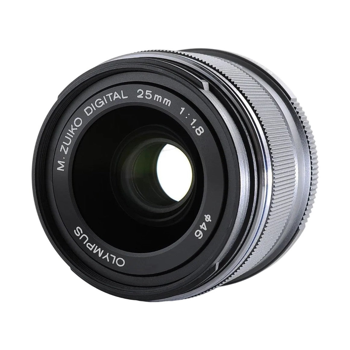 Olympus M.Zuiko Digital 25mm f/1.8 Lens (Black) - side