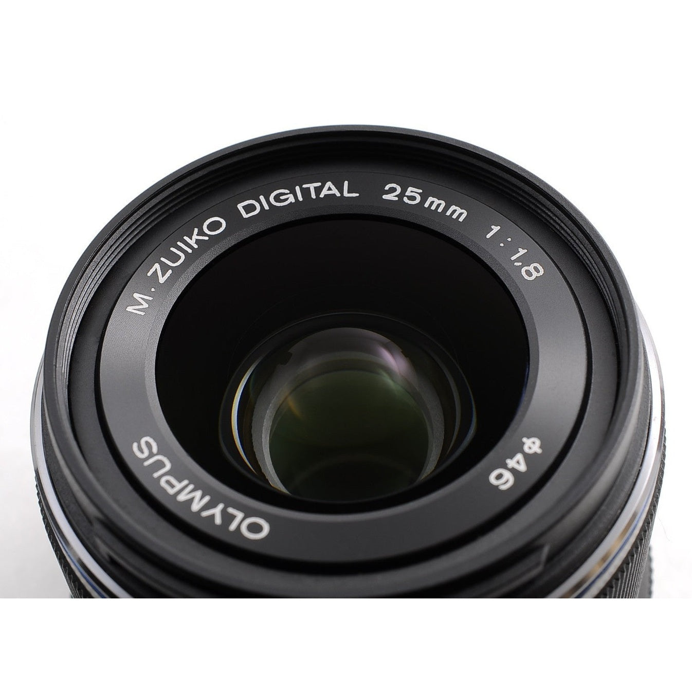 Olympus M.Zuiko Digital 25mm f/1.8 Lens (Black) - front