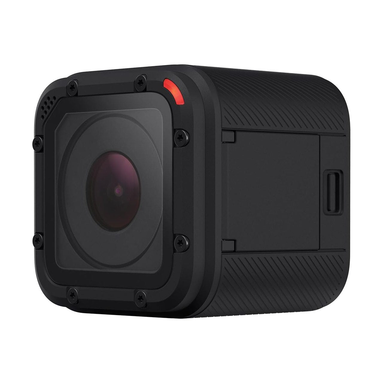 GoPro Hero 8 Session action camera by ClubCamera.com with matte black textured grip and hex screws