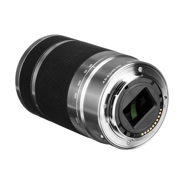 ClubCamera.com Sony E-mount lens rear interface with gold contacts and bayonet mount for APS-C cameras