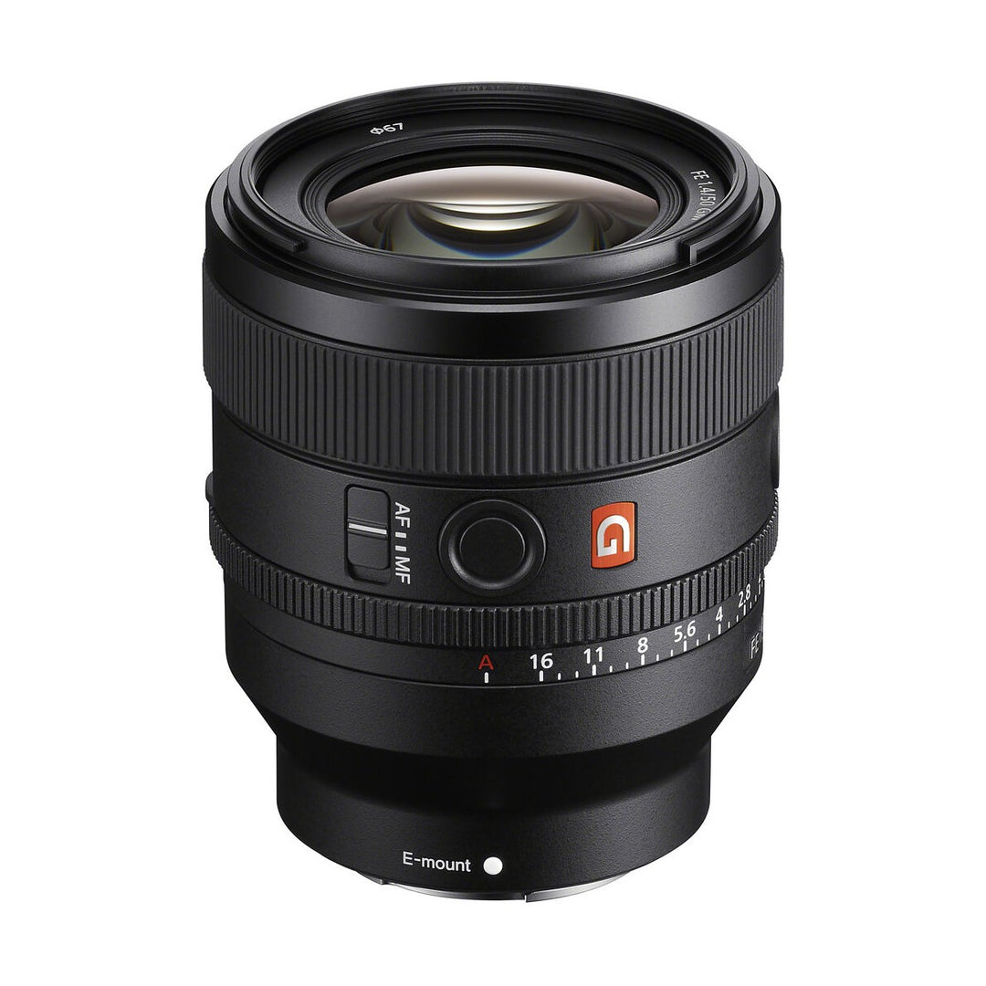 Sony FE 50mm f/1.4 GM Lens - front