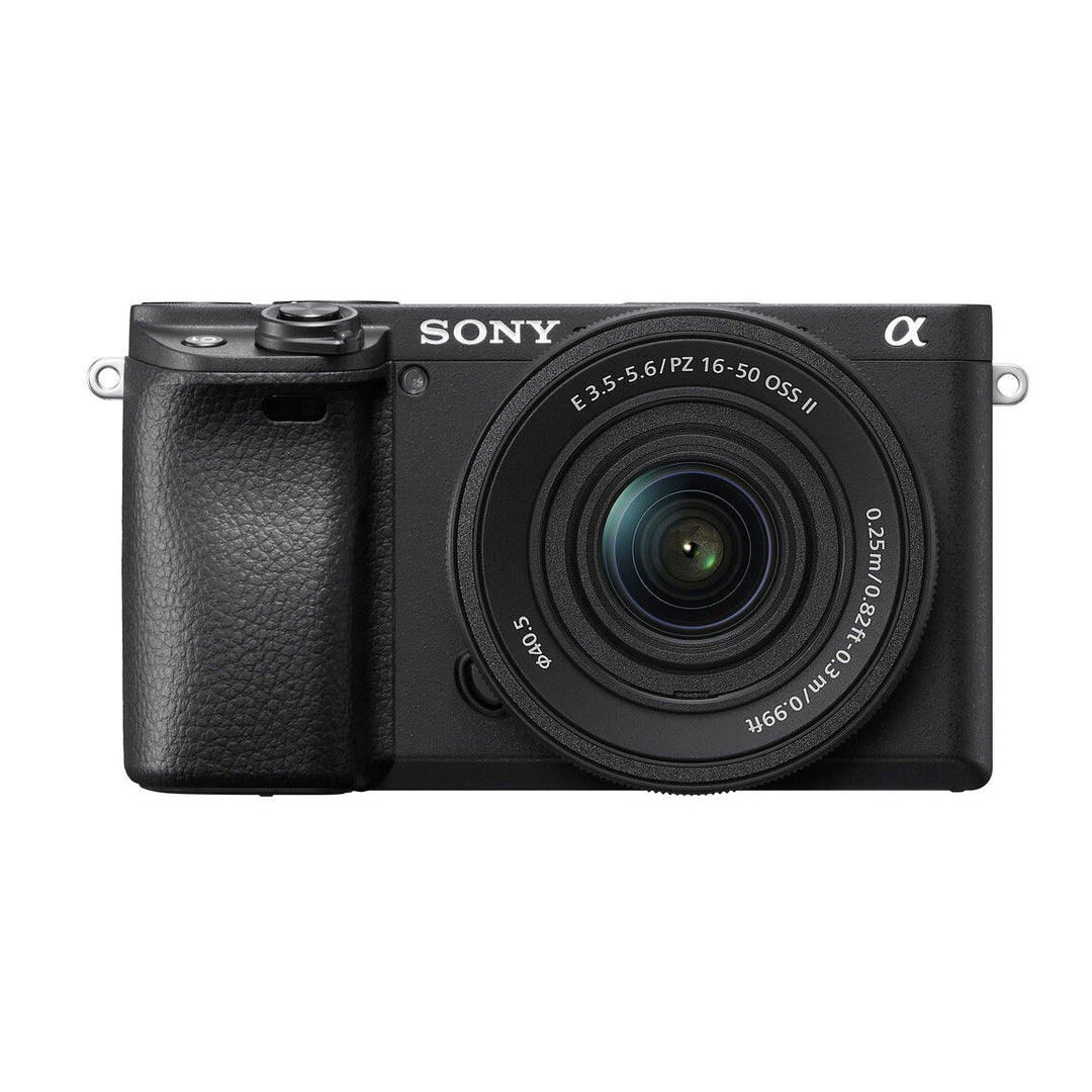 Sony Alpha a6400 Mirrorless Camera with 16-50mm II Lens - front