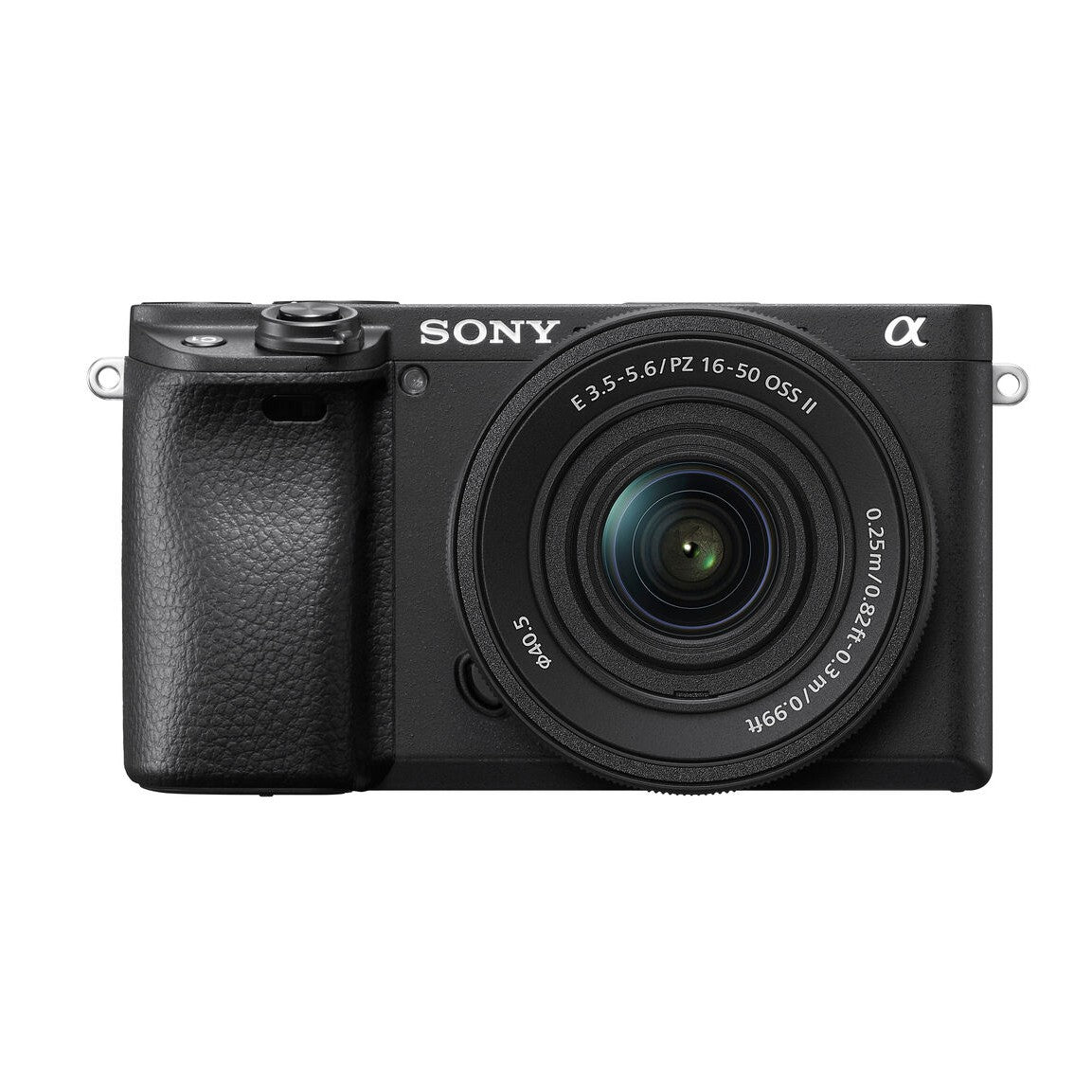 Sony Alpha a6400 Mirrorless Camera with 16-50mm II Lens - front
