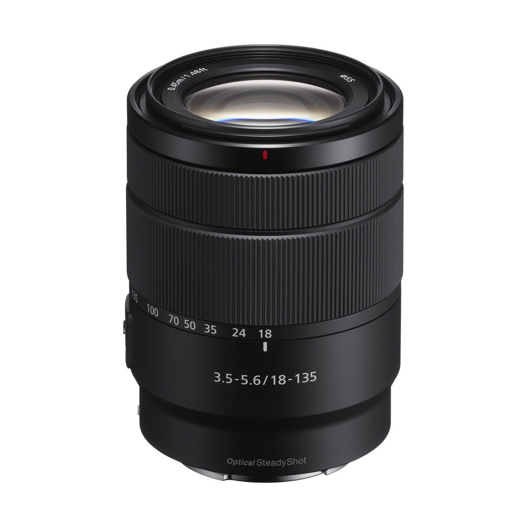 Sony E 18-135mm f/3.5-5.6 OSS Lens - front