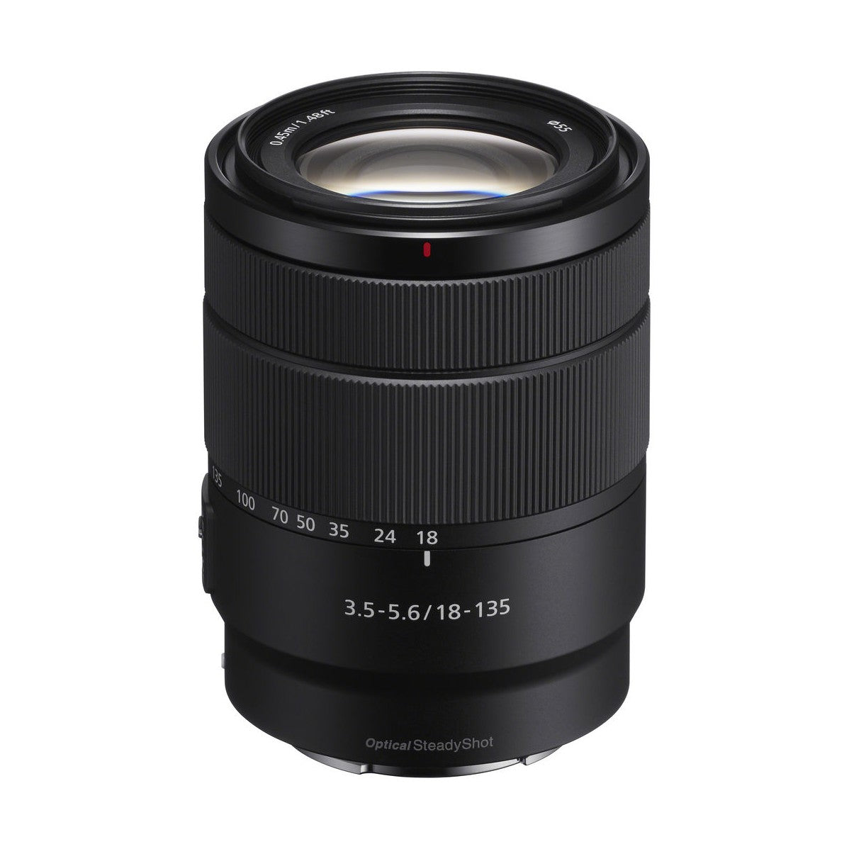 Sony E 18-135mm f/3.5-5.6 OSS Lens - front