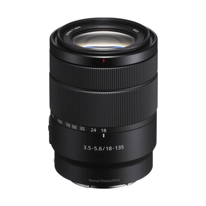 Sony E 18-135mm f/3.5-5.6 OSS Lens - front