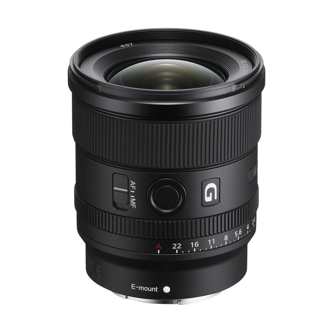 Sony FE 20mm f/1.8 G Lens - front