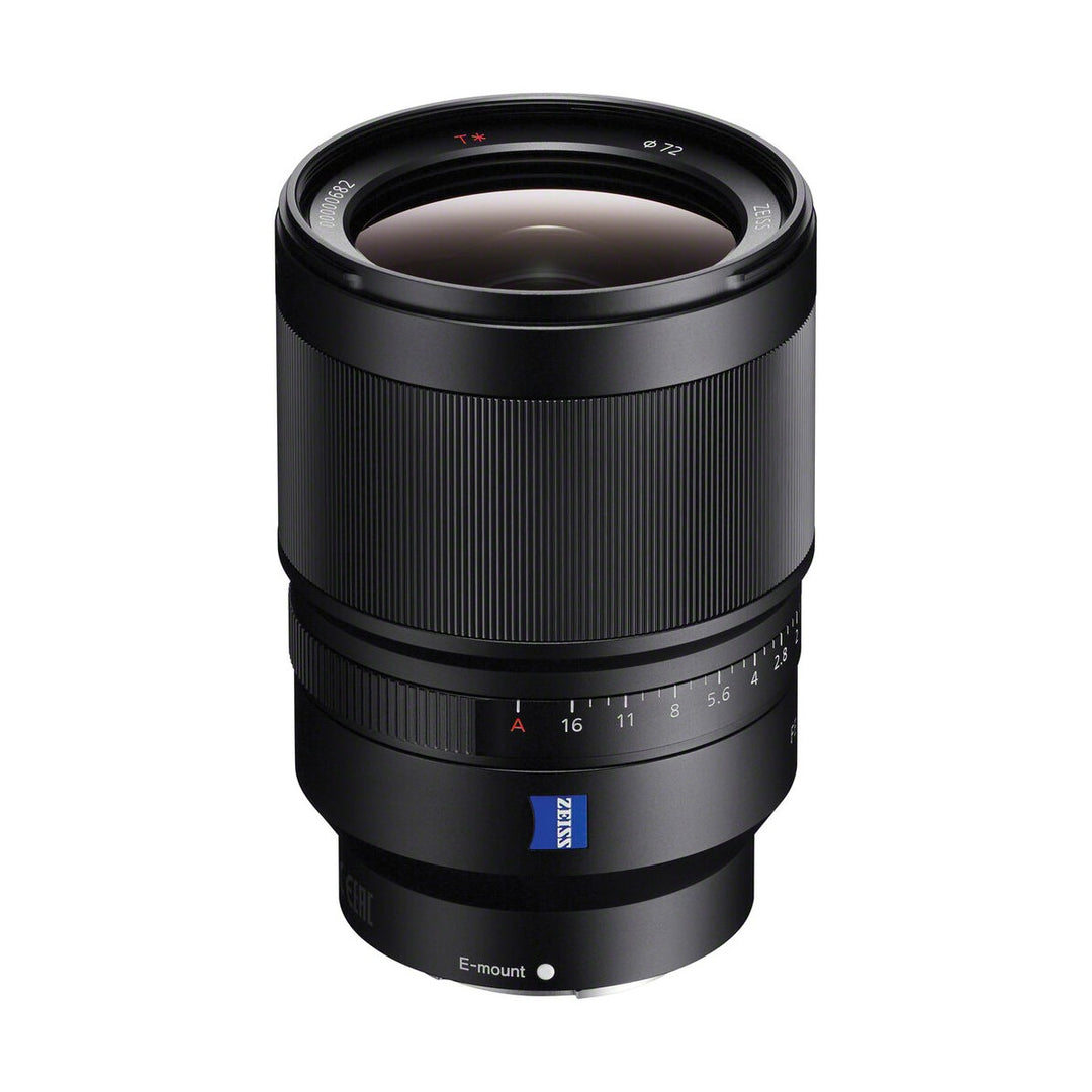 Sony FE 35mm f/1.4 ZA Distagon Lens - front