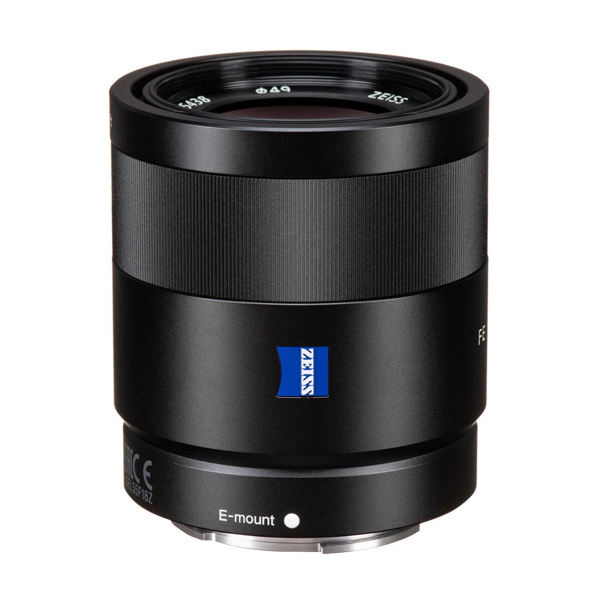 Sony FE 55mm f/1.8 ZA Lens - front