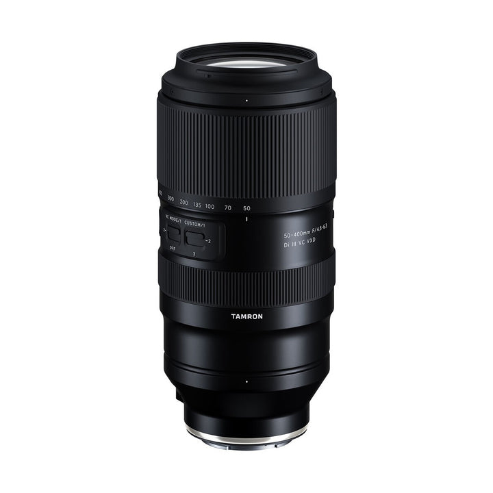 Tamron 50-400mm f/4.5-6.3 Di III VC VXD Lens (Sony E) - front