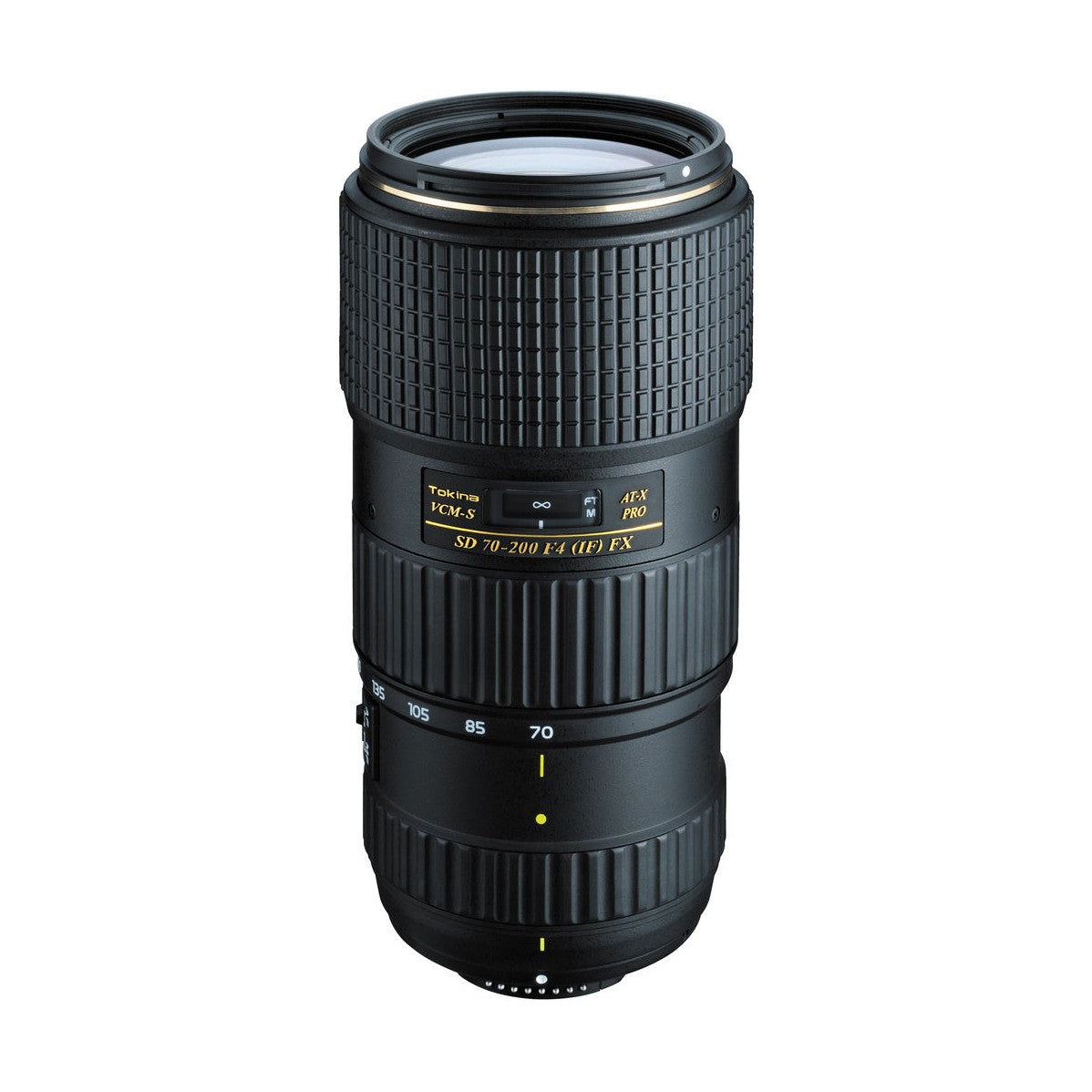 Tokina AT-X 70-200mm f/4 PRO FX VCM-S Lens (Nikon F) - front